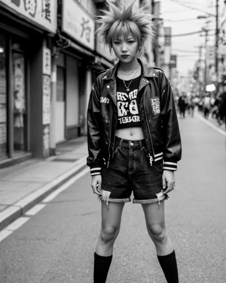 Japanese Punk: hair & fashion — FAIR Magazine, August 2024