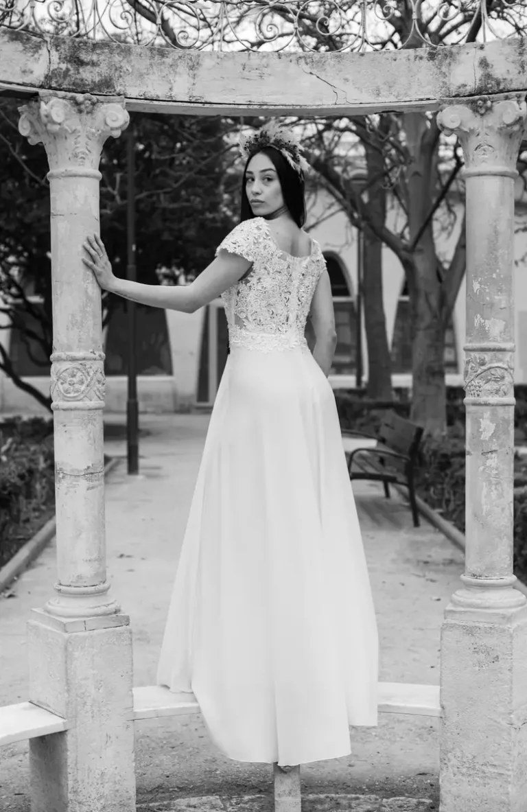 Lucia con vestido de novia , Terrassa – España — FAIR Magazine | The March Fashion Edition | Vol.4 | 2025