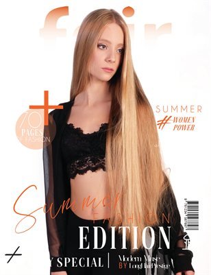 FAIR Magazine — The July Fashion Edition Vol. 3 2025 cover