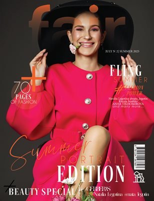FAIR Magazine — The July Portrait Edition Vol. 2 2025 cover