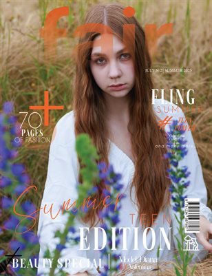 FAIR Magazine — The July Teen Edition Vol. 2 2025 cover