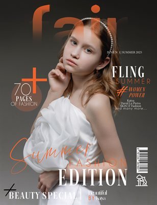 FAIR Magazine — The June Fashion Edition Vol. 1 2025 cover