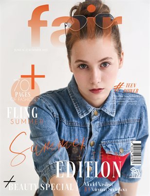 FAIR Magazine — The June Teen Edition Vol. 1 2025 cover