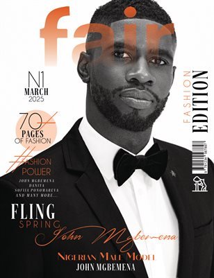FAIR Magazine — The March Fashion Edition Vol. 1 2025 cover