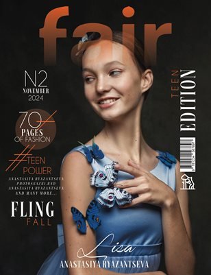 FAIR Magazine — The November Teen Edition Vol. 2 2024 cover