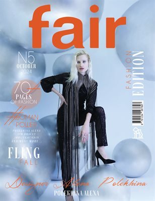 FAIR Magazine — The October Fashion & Beauty Edition Vol. 5 2024 cover