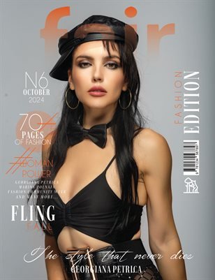 FAIR Magazine — The October Fashion & Beauty Edition Vol. 6 2024 cover