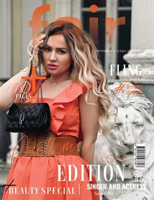FAIR Magazine — The September Fashion Edition Vol. 3 2025 cover