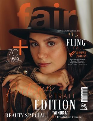 FAIR Magazine — The September Portrait Edition Vol. 2 2025 cover